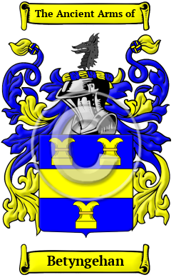 Betyngehan Family Crest/Coat of Arms