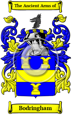 Bodringham Family Crest/Coat of Arms