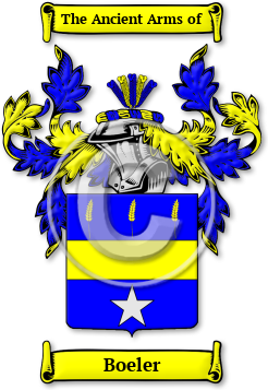 Boeler Family Crest Download (jpg) Legacy Series - 150 DPI