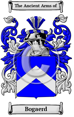 Bogaerd Family Crest/Coat of Arms
