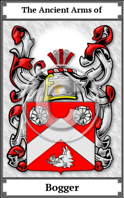 Bogger Family Crest Download (JPG)  Book Plated - 150 DPI