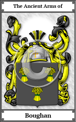 Boughan Family Crest Download (JPG)  Book Plated - 150 DPI