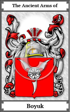 Boyuk Family Crest Download (JPG)  Book Plated - 150 DPI