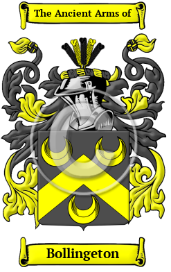 Bollingeton Family Crest/Coat of Arms