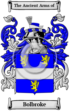 Bolbroke Family Crest/Coat of Arms