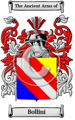 Bollini Family Crest/Coat of Arms