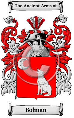 Bolman Family Crest Download (JPG) Heritage Series - 600 DPI