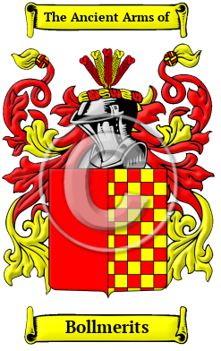 Bollmerits Family Crest/Coat of Arms