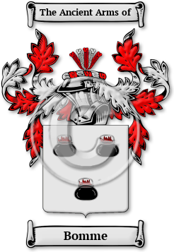 Bomme Family Crest Download (jpg) Legacy Series - 150 DPI