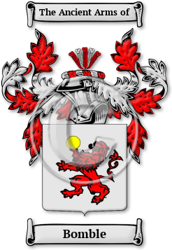 Bomble Family Crest Download (jpg) Legacy Series - 150 DPI