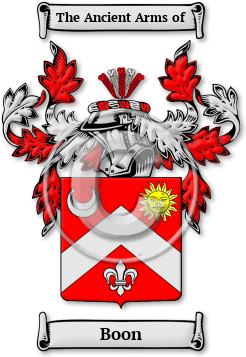Boon Family Crest Download (JPG) Legacy Series - 600 DPI