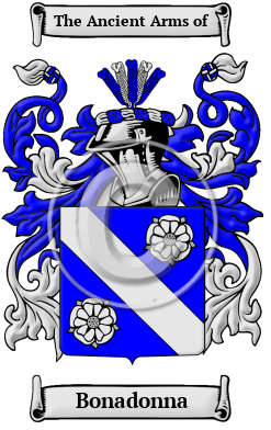 Bonadonna Family Crest/Coat of Arms