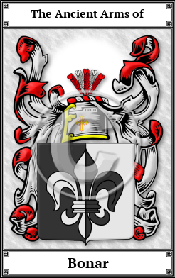 Bonar Family Crest Download (JPG)  Book Plated - 150 DPI