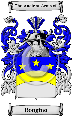 Bongino Family Crest/Coat of Arms