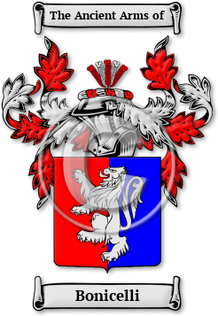 Bonicelli Family Crest Download (JPG) Legacy Series - 600 DPI