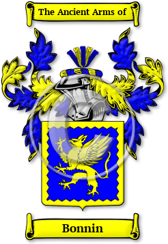 Bonnin Family Crest Download (JPG) Legacy Series - 600 DPI