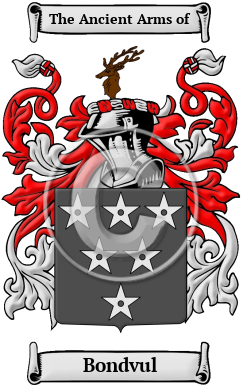 Bondvul Family Crest/Coat of Arms
