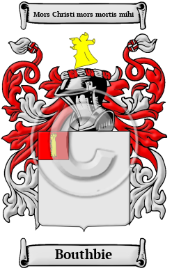 Bouthbie Family Crest/Coat of Arms