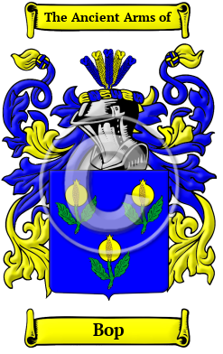 Bop Family Crest/Coat of Arms