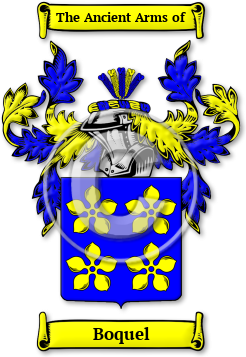 Boquel Family Crest Download (JPG) Legacy Series - 600 DPI