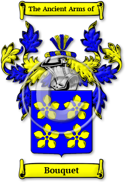 Bouquet Family Crest Download (jpg) Legacy Series - 150 DPI