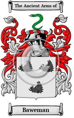 Baweman Family Crest/Coat of Arms
