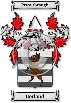 Borland Family Crest Download (JPG) Legacy Series - 600 DPI