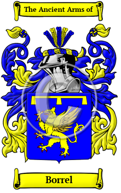 Borrel Family Crest Download (JPG) Heritage Series - 600 DPI