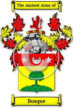 Bosque Family Crest Download (jpg) Legacy Series - 150 DPI