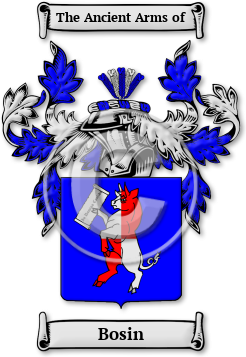 Bosin Family Crest Download (jpg) Legacy Series - 150 DPI