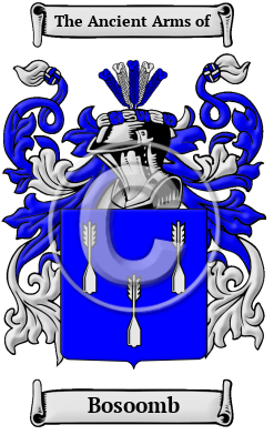 Bosoomb Family Crest/Coat of Arms