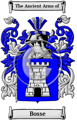 Bosse Family Crest/Coat of Arms