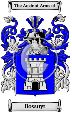 Bossuyt Family Crest/Coat of Arms