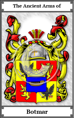 Botmar Family Crest Download (JPG)  Book Plated - 150 DPI