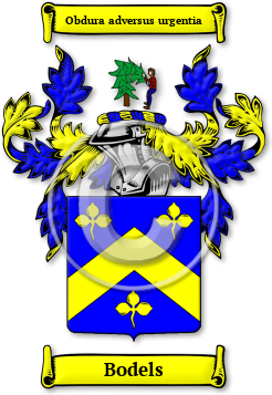 Bodels Family Crest Download (jpg) Legacy Series - 150 DPI