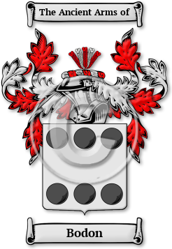 Bodon Family Crest Download (JPG) Legacy Series - 300 DPI