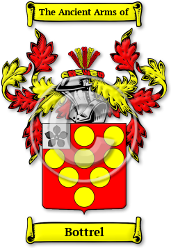 Bottrel Family Crest Download (JPG) Legacy Series - 600 DPI