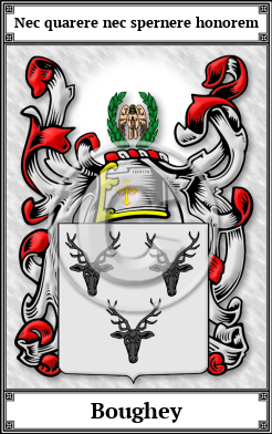 Boughey Family Crest Download (JPG)  Book Plated - 150 DPI