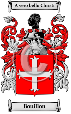 Bouillon Family Crest/Coat of Arms