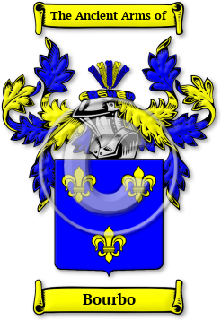 Bourbo Family Crest Download (JPG) Legacy Series - 300 DPI