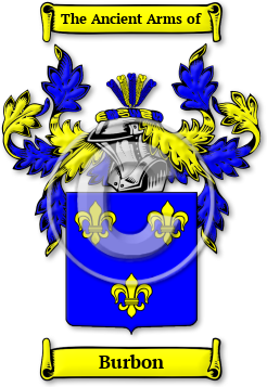 Burbon Family Crest Download (JPG) Legacy Series - 600 DPI