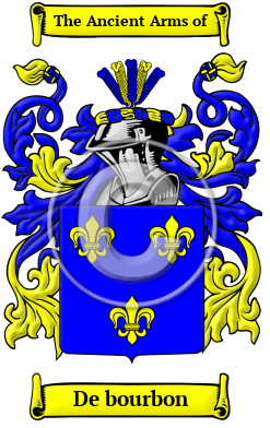 De bourbon Family Crest/Coat of Arms