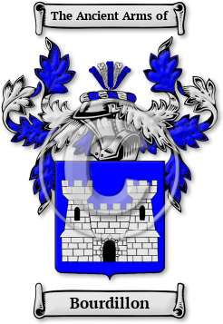 Bourdillon Family Crest Download (JPG) Legacy Series - 600 DPI