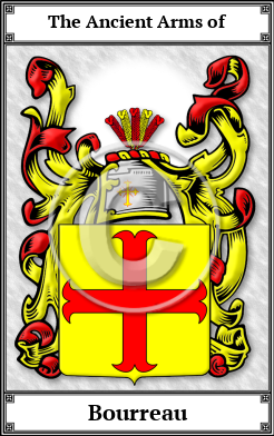 Bourreau Family Crest Download (JPG) Book Plated - 600 DPI