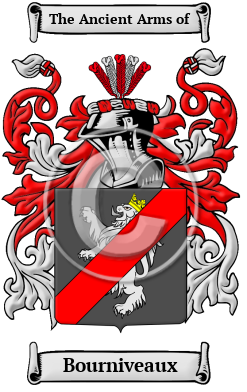 Bourniveaux Family Crest/Coat of Arms