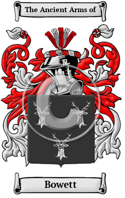 Bowett Family Crest Download (JPG) Heritage Series - 600 DPI