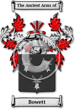Bowett Family Crest Download (JPG) Legacy Series - 600 DPI