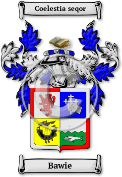 Bawie Family Crest Download (jpg) Legacy Series - 150 DPI