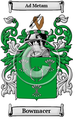 Bowmacer Family Crest/Coat of Arms