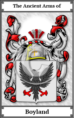 Boyland Family Crest Download (JPG)  Book Plated - 150 DPI